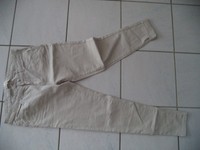 C&A  Damen Jeans / Hose - Gr. 42/L-XL - Slim - beige - NEU !