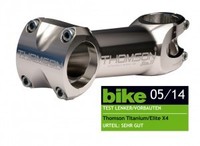 Thomson Elite X4 silber 31,8mm Vorbau 100mm - 0°