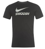 Nike Herren Running Lauf Shirt Schwarz Weiß Größe S, M, L oder XL Neu