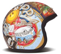 DMD - VINTAGE - WOODSTOCK - LOW PROFILE HELMET. bell custom 500