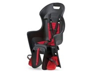 Polisport Boodie for Carrier black/red Fahrrad Kindersitz Gepäckträger Montage