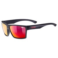 Uvex Fahrradbrille Lifestyle Sonnenbrille lgl 29 black mat-red