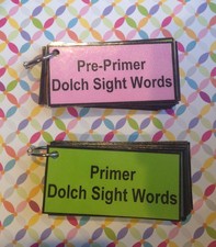 TEACHER MADE RESOURCE. Pre PRIMER PRIMER DOLCH SIGHT WORDS. . FLASHCARDS. WORD