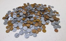 Plastic Play Money Coins Classroom Teacher Educational Home School 450+ 1/2 lb+
