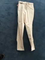 Reithose Damen Euro Star Beige TURNIER Gr. 84 Kniebesatz Turnierhose