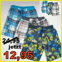 Schwimm-Shorts Short Badehose Bade Kurze Hose Strand Bermuda S M L XL XXL Neu