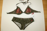 Neu Edc by Esprit Bikini-Set Mehrfarbig Neckholder-Bikini   Gr: 34 / XS   Cup: C