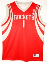 Champion NBA Basketball Houston Rockets #1 Tracy McGrady Trikot/Jersey 48 XL
