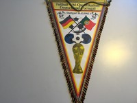 Deutschland Portugal XL Wimpel  BRD Versandkostenfrei ca 40x27 cm Metallkette