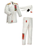 Ju-Sports Kinder BJJ-Anzug - Brazilian Jiu-Jitsu Gi Kids weiß - Kids-Kimono