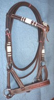 SIDEPULL LATIGO SUPER  LEDER  MIT ROHHAUT & REINS !!! 368 