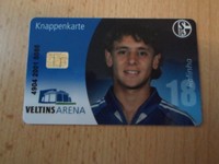 Knappenkarte Schalke 04 Rafinha Blaue Serie