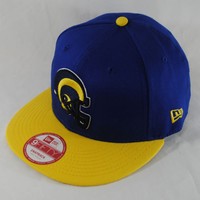 New Era 9fifty Bay Cik St Louis Rams Snapback Flache Schrim Kappe Mütze