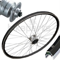 28 Zoll 28x1.75 Laufrad Shimano DH-3N72 Nabendynamo Vorderrad Dynamo 622-19