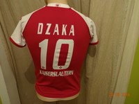 1.FC Kaiserslautern Original Kappa Kinder Trikot 2008/09 + Nr.10 Dzaka Gr.140 