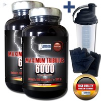 EXTREME Tribulus Terrestris 6000 - 93,33% Extrakt - 300 Kapseln -4200mg / 6 Caps