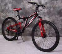 26"_MTB_VOLLGEFEDERT_21-GANG_SHIMANO_&_SCHEIBENBREMSEN_NEU_2638-300-SCHWARZ-ROT