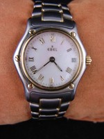 EBEL 1911 Damen  Stahl/Gold Box + Papiere