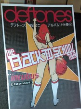 Deftones tour poster Back To School Gore tour poster puscifer tool faith no more