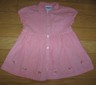 OSHKOSH GIRLS 24 MONTHS Pink & White CHECK Dress SoooCUTE!!!