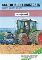  FENDT 390/395GT  1 x Org. Fendt  390/395GTA 395GHA Prospekt 1993 aus Sammlung