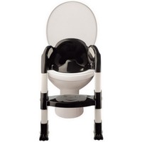 Thermobaby - Kiddyloo Toilettentrainer Toiletten-Trainer - schwarz/weiß - NEU