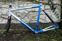 vintage Rennrad Rahmen niestroj hybrid carbon aluminium frame cadre RH55,5