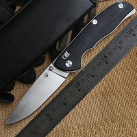 Shirogorov Tabargan 95 Taktisches faltendes Messer D2 Klinge G10 Griff Lagerachs