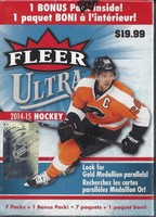 Box Upper Deck Fleer Ultra Retail 14-15  8 packs a 5 cards OVP