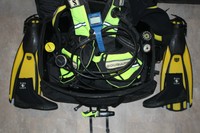 Komplette Taucherausrüstung Größe 102 (52 schlank)