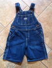 Overalls 24 Months 2T Shorts Osh Kosh B'Gosh Toddler boys denim jeans Girls EUC