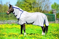 Horseware Fliegendecke Amigo Mio Pony Fly Rug Bronze/Navy 90cm *Neuheit*
