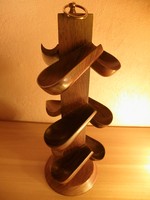 Pfeifenständer-14 für 9 Pfeifen Mahagoni Made in Germany