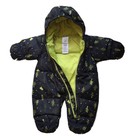 Columbia Baby Infant Snuggle Bunny Down Bunting Size 6 Months Navy Blue Snowsuit
