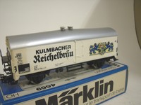 MÄRKLIN 4669 Bierwagen "Kulmbacher Reichelbräu"