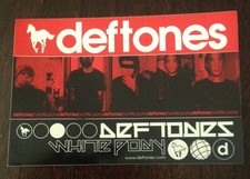 Deftones White Pony Postcard Korn Limp Bizkit Incubus Staind Chino Moreno