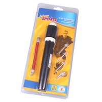 New Sports Ballpumpe mit Flex-Schlauch und Nadeln Luftpumpe Pumpe für Fußball