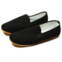 Kung Fu/Tai Chi Schuhe mit heller Gummisohle, auch f. Wing Chun/Tsun, NEU