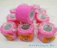12x Neon Pink selbsthaftende Bandagen 5cm x4,5m Haftbandage Fixierbinde Flex