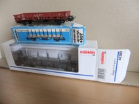Märklin 4607 und 46280, zwei Rungenwagen, H0