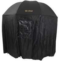  Sensas Schirmzelt BIVVY Zelt 2.50m Nylon mit Fenster -  