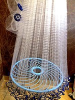 Nr.37,Angelnetz,Cast Net, Neustes Wurfnetz  mit 4,88m,Fischnetz,Neu model