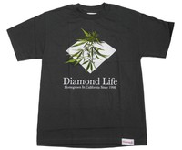 DIAMOND SUPPLY CO Homegrown Diamond Life T-Shirt – Charcoal Small BNWT!
