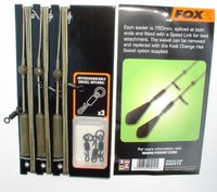 Fox Boiliemontagen im 3er Pack - Kwik Change Leadcore Helicopter Rigs - CAC573