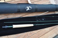 Fliegenrute Exori Green Label 9' #7 3-teilig Cordurarohr Super Sonderpreis