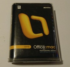 2004 Microsoft Office Mac Professional Edition w/ Virtual PC for Mac