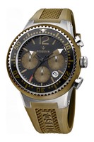 POSEIDON by KIENZLE Herren-Armbanduhr L Chronograph Silikon UP00461 olivgrün NEU