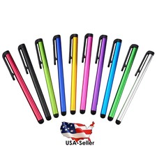 10 x Universal Metal Stylus Touch Pens for Android iPad Tablet iPhone Pc Pen New