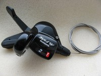 SL-S500 2-fach links SHIMANO ALFINE RAPIDFIRE Schalthebel Trigger schwarz Neu