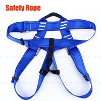 Auffanggurt Sicherheitsgurt Klettergurt Absturzsicherung Fallschutz 25KN Blau
